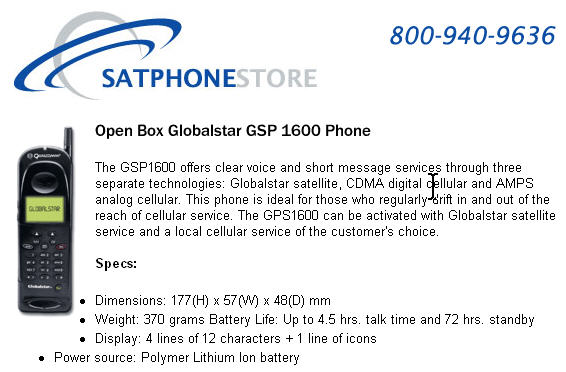 The SatPhoneStore